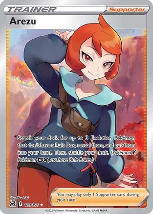 Arezu (Full Art) (189)/196 Ultra Rare Holofoil