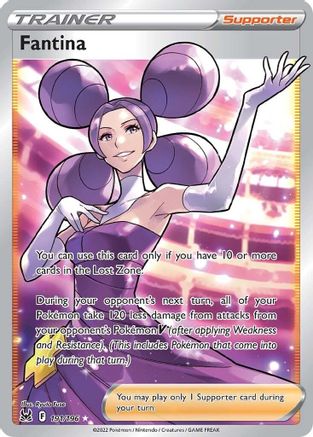 Fantina (Full Art) (191)/196 Ultra Rare Holofoil