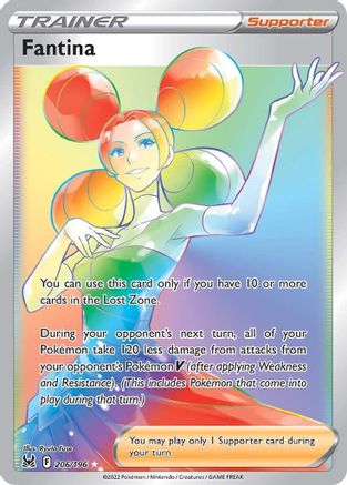 Fantina (Secret) (206)/196 Secret Rare Holofoil