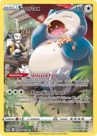 Snorlax (TG10)/30 Ultra Rare Holofoil