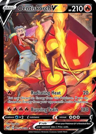 Centiskorch V (TG14)/30 Ultra Rare Holofoil