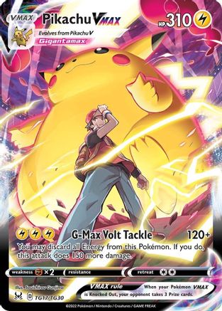 Pikachu VMAX (TG17)/30 Ultra Rare Holofoil