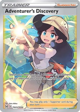 Adventurer's Discovery (TG23)/30 Ultra Rare Holofoil