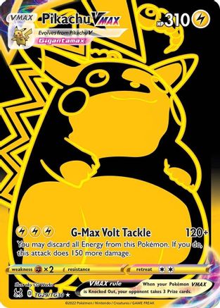 Pikachu VMAX (Secret) (TG29)/30 Ultra Rare Holofoil