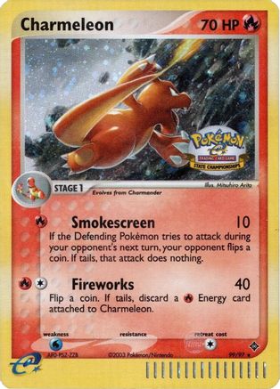 Charmeleon - 99/97 (State Championship) (99) Promo Holofoil