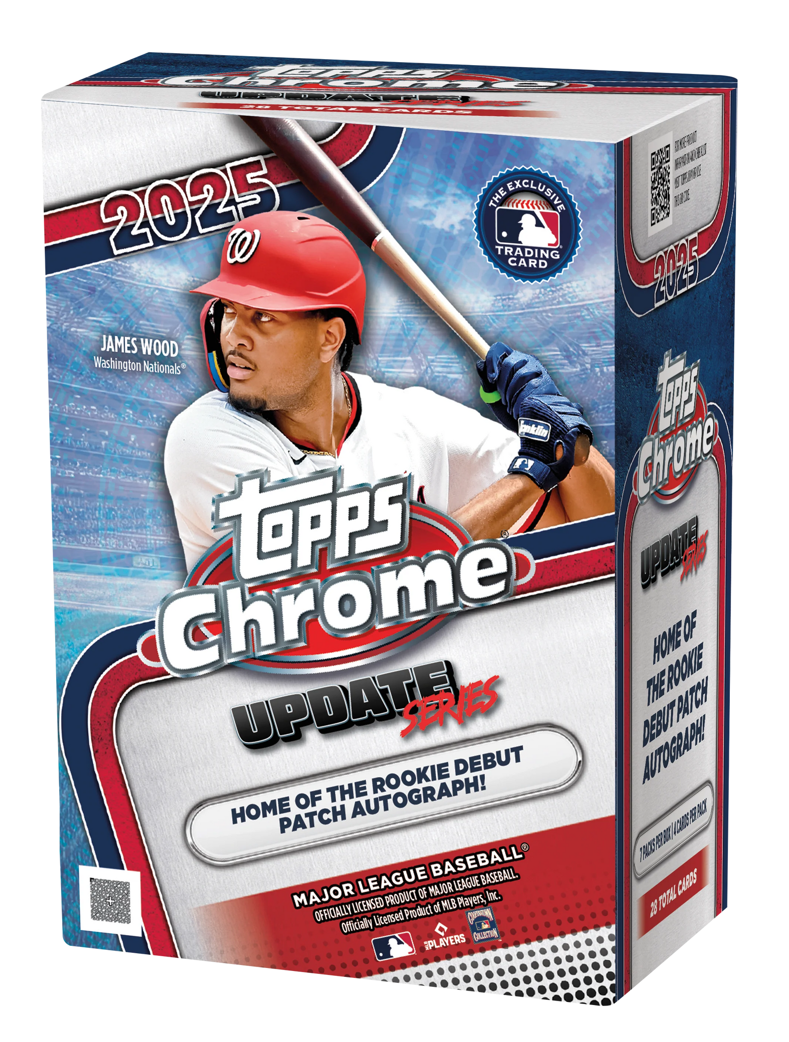 2025 Topps Chrome Updates Baseball Value Box Limit 2