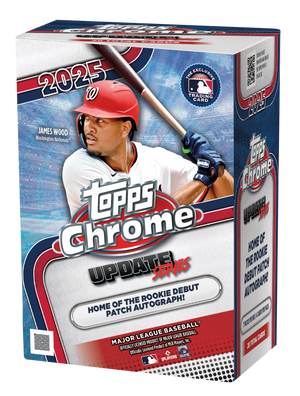 2025 Topps Chrome Updates Baseball Value Box Limit 2