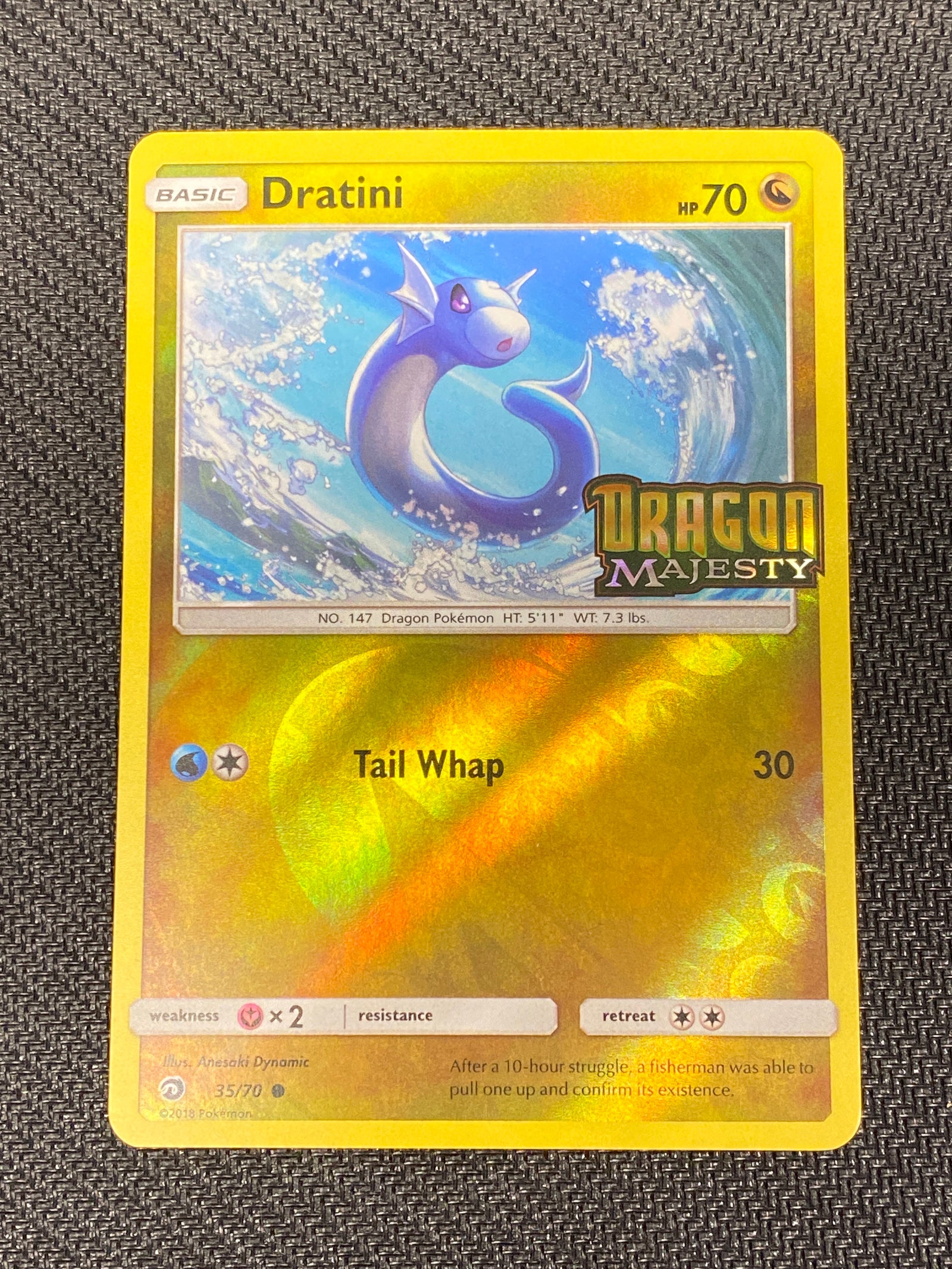 Dratini - 35/70 (Toys R Us Promo) Common Reverse Holofoil (Cabinet-NM)