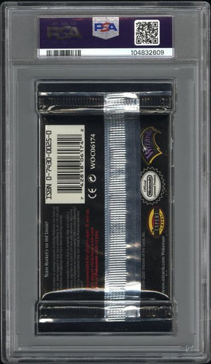 PSA 10 Team Rocket 1st Edition Pack Jesse/James (Cabinet)