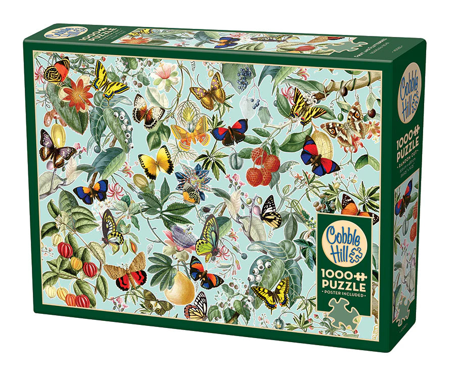 Fruit and Flutterbies 1000pc Puzzle