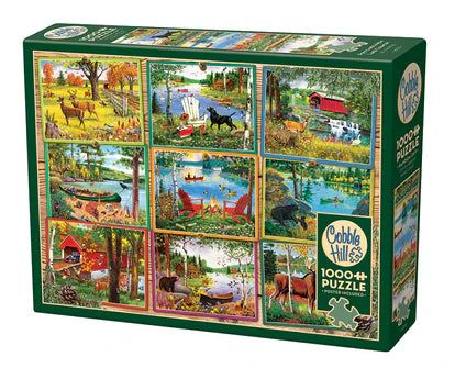 Postcards from Lake Country 1000pc Puzzle