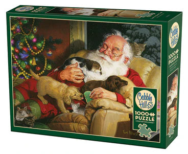 Santa's Quiet Time 1000pc Puzzle