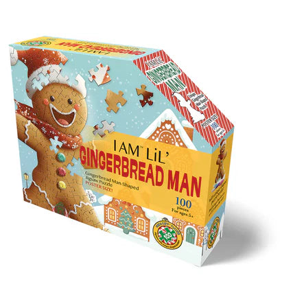 I AM Lil' Gingerbread Man 100pc Puzzle