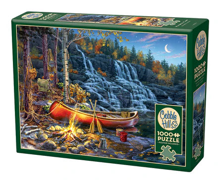 Waterfall Camp 1000pc Puzzle