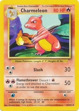 Charmeleon (24)/102 Uncommon