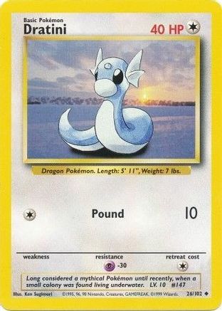 Dratini (26)/102 Uncommon