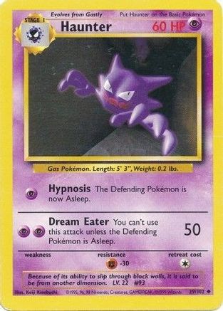 Haunter (29)/102 Uncommon