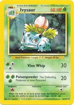 Ivysaur (30)/102 Uncommon