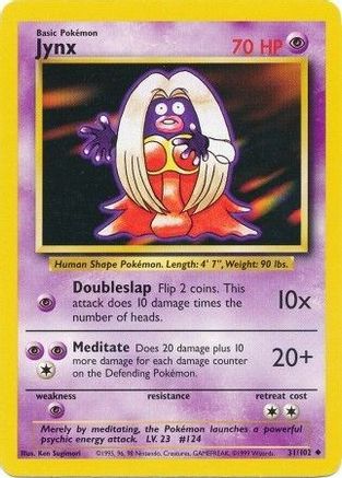 Jynx (31)/102 Uncommon