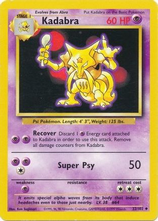 Kadabra (32)/102 Uncommon