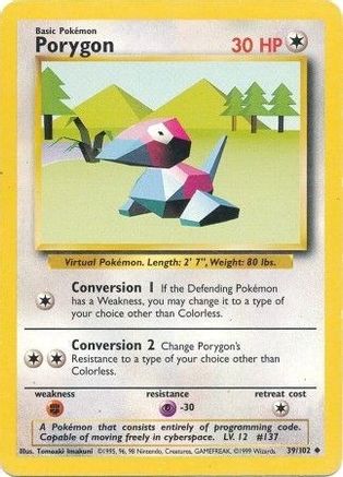 Porygon (39)/102 Uncommon