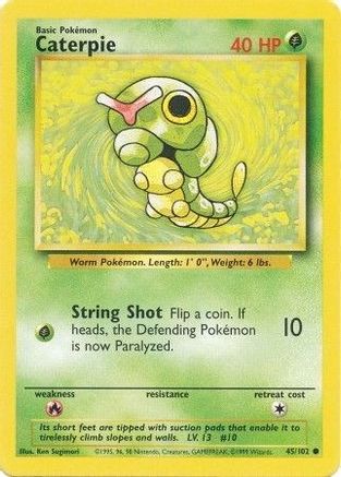 Caterpie (45)/102 Common