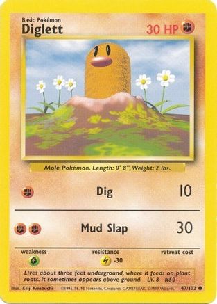 Diglett (47)/102 Common