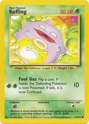 Koffing (51)/102 Common
