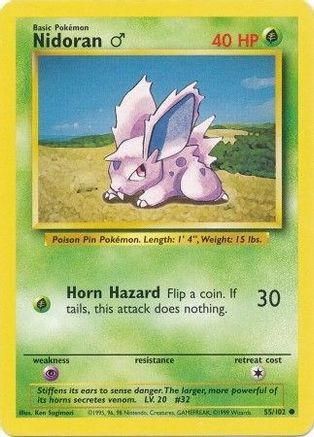 Nidoran M (55)/102 Common