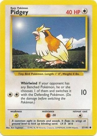 Pidgey (57)/102 Common