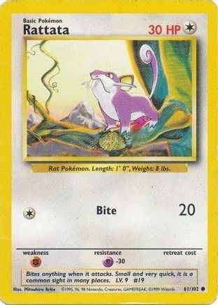 Rattata (61)/102 Common