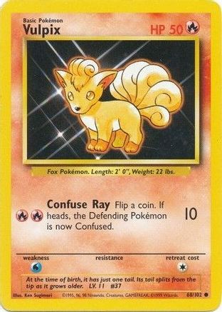 Vulpix (68)/102 Common