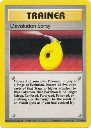 Devolution Spray (72)/102 Rare