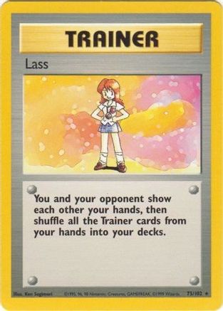 Lass (75)/102 Rare