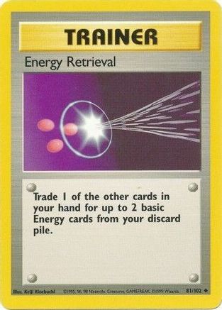Energy Retrieval (81)/102 Uncommon