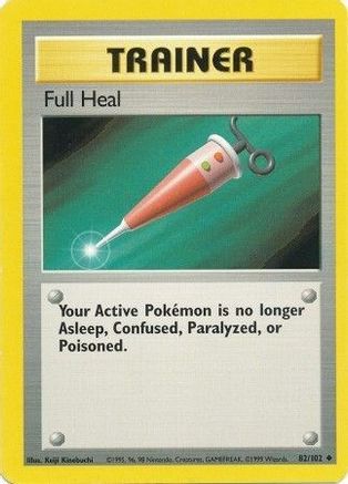 Full Heal (82)/102 Uncommon