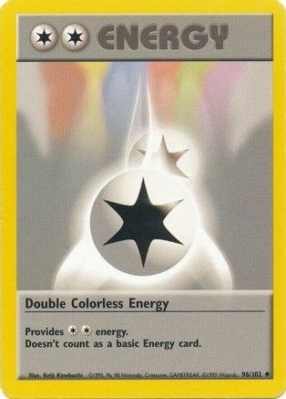 Double Colorless Energy (96)/102 Uncommon