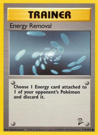 Energy Removal (119)/130 Common