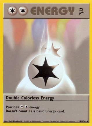 Double Colorless Energy (124)/130 Uncommon