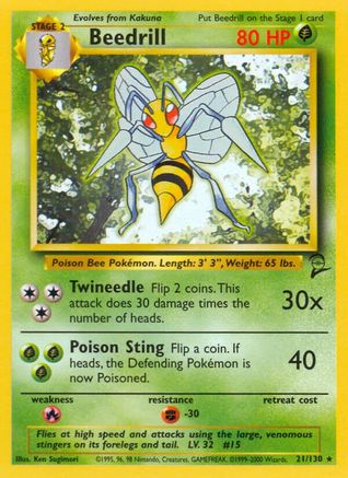 Beedrill (21)/130 Rare