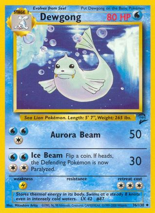 Dewgong (36)/130 Uncommon