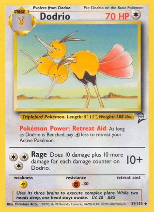 Dodrio (37)/130 Uncommon