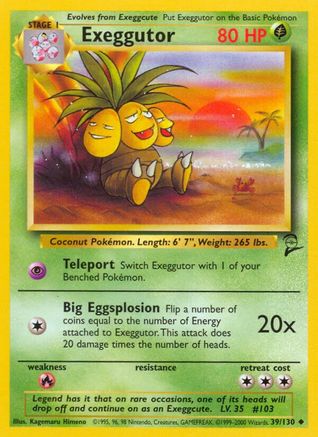 Exeggutor (39)/130 Uncommon