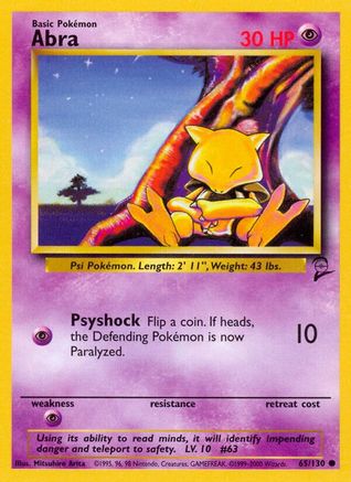 Abra (65)/130 Common