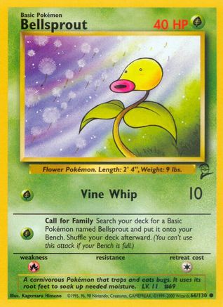 Bellsprout (66)/130 Common