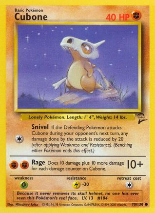 Cubone (70)/130 Common