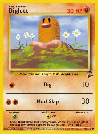 Diglett (71)/130 Common