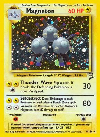 Magneton (9)/130 Holo Rare Holofoil