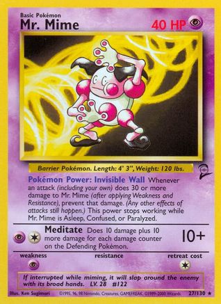Mr. Mime (27)/130 Rare