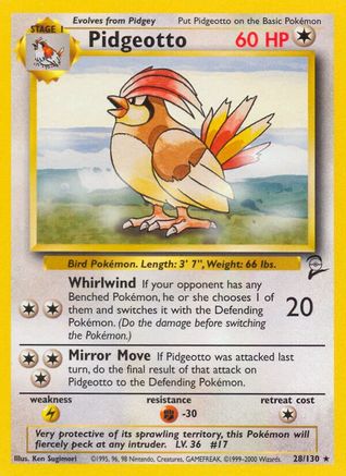 Pidgeotto (28)/130 Rare